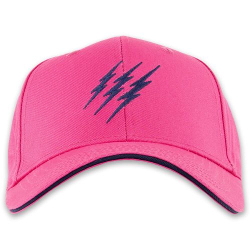 Supporter Cap Navy Lightning Bolt Stade Français Paris Adult Pink 