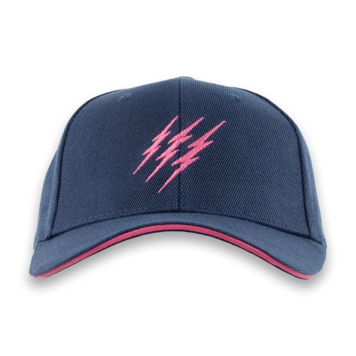 Supporter Cap Pink Lightning Bolt Stade Français Paris Adult Navy