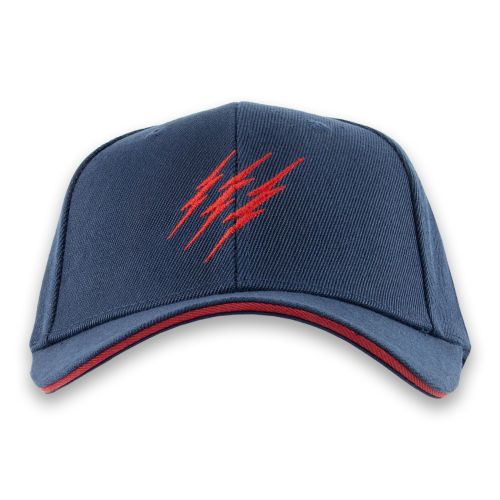 Supporter Cap Red Lightning Bolt Stade Français Paris Adult Navy