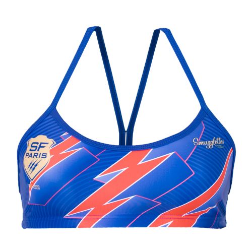 Women's Swimsuit Top Budgy Smuggler X Stade Français Blue
