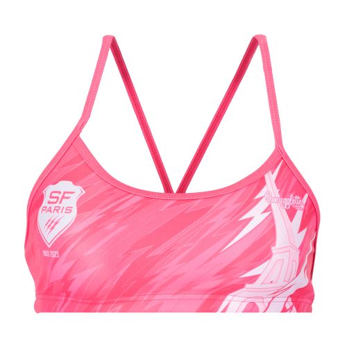 Women's Swimsuit Top Budgy Smuggler X Stade Français Pink