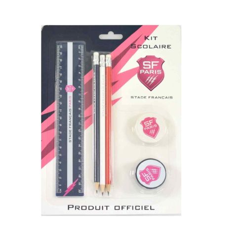 SFP Supporter 6-piece school kit - pink