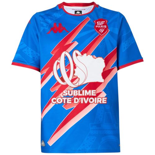 Stade Français Paris Away Jersey Sublime Côte d'Ivoire - Kappa