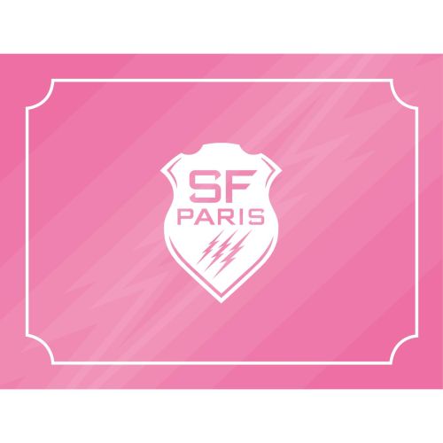 Stade Français X Ovalie Original street sign