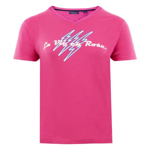 T-shirt LVER Neon Stade Français Paris Pink Women