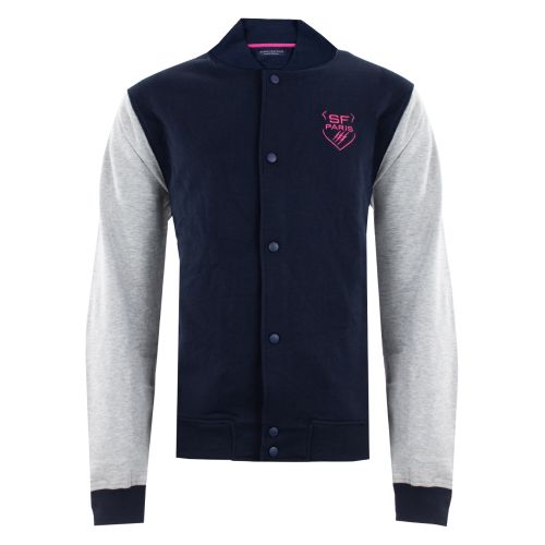 LVER Stade Français Paris Marine Fleece Jacket Men