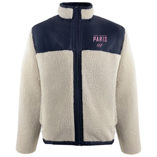 Stade Français Paris Sherpa-Effect Fleece Jacket