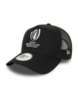 Rugby World Cup 2023 Cap 9FORTY TRUCKER Black