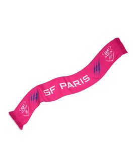 Scarf Stade Français Paris Supporter Eclairs Pink