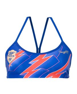 Women's Swimsuit Top Budgy Smuggler X Stade Français Blue