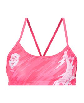 Women's Swimsuit Top Budgy Smuggler X Stade Français Pink