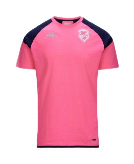 T-Shirt KAPPA Stade Français Paris 23/24 AYBA pink Man