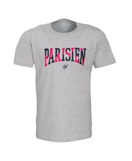 Stade Français Paris Embroidery T-shirt Grey Man